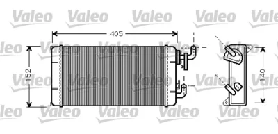 812301 VALEO Теплообменник, отопление салона