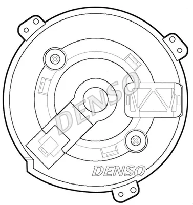 DEA09020 DENSO Вентилятор салона