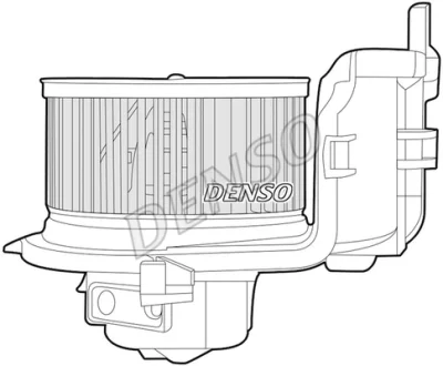 DEA23015 DENSO Вентилятор салона