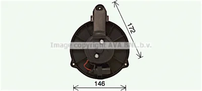 AI8426 AVA Вентилятор салона