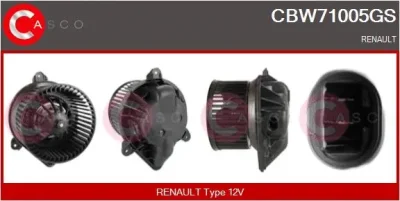 CBW71005GS CASCO Вентилятор салона