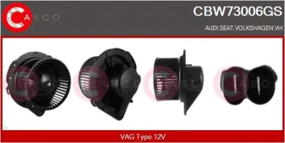 CBW73006GS CASCO Вентилятор салона