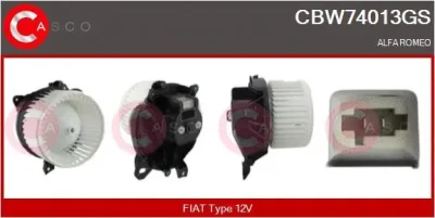 CBW74013GS CASCO Вентилятор салона