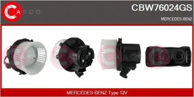 CBW76024GS CASCO Вентилятор салона