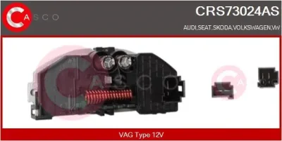 CRS73024AS CASCO Сопротивление, вентилятор салона