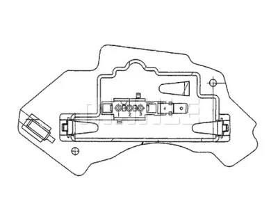 ABR 28 000P KNECHT/MAHLE Регулятор, вентилятор салона