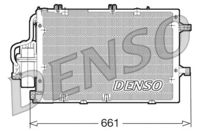 DCN20015 DENSO Конденсатор, кондиционер