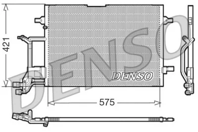 DCN32016 DENSO Конденсатор, кондиционер