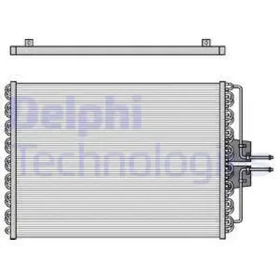 Конденсатор, кондиционер DELPHI TSP0225061