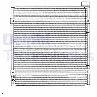 TSP0225137 DELPHI Конденсатор, кондиционер