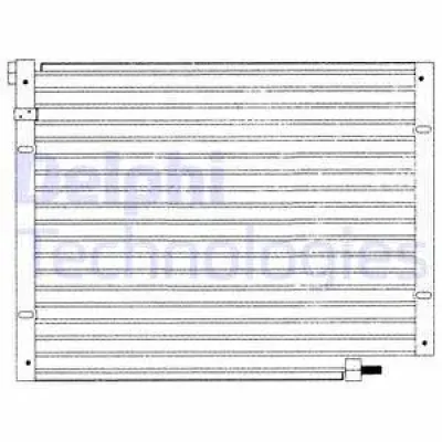 TSP0225219 DELPHI Конденсатор, кондиционер