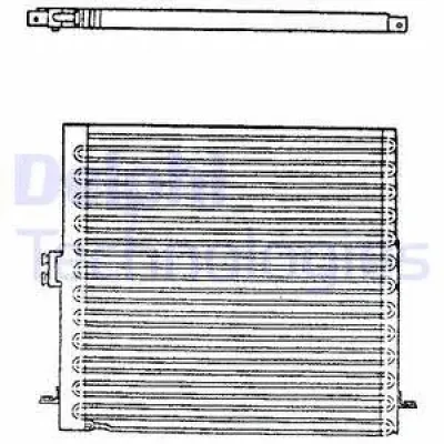 TSP0225369 DELPHI Конденсатор, кондиционер