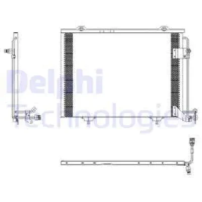 TSP0225432 DELPHI Конденсатор, кондиционер