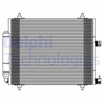 TSP0225595 DELPHI Конденсатор, кондиционер