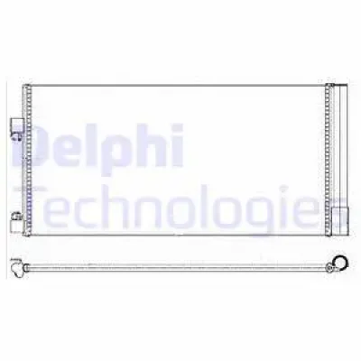 TSP0225638 DELPHI Конденсатор, кондиционер