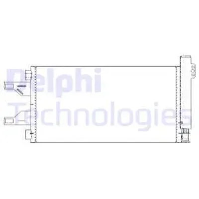 TSP0225676 DELPHI Конденсатор, кондиционер