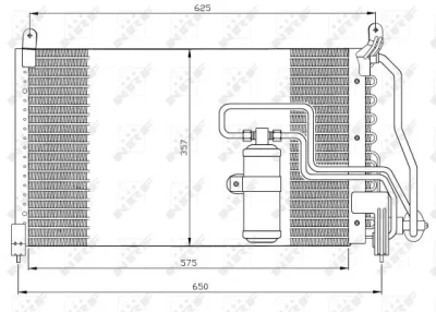 Конденсатор, кондиционер NRF 35134