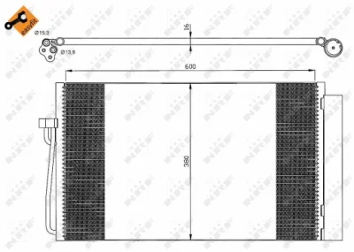 Конденсатор, кондиционер NRF 35538