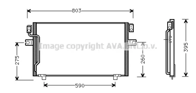 Конденсатор, кондиционер AVA DN5160