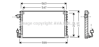 PE5180 AVA Конденсатор, кондиционер