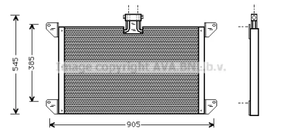 SC5008 AVA Конденсатор, кондиционер