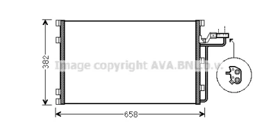 Конденсатор, кондиционер AVA VO5139