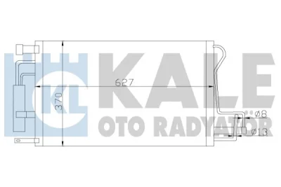 379900 KALE OTO RADYATÖR Конденсатор, кондиционер