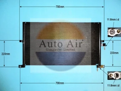 16-1172A AUTO AIR GLOUCESTER Конденсатор, кондиционер