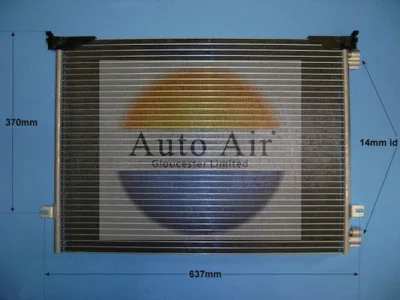 16-1379 AUTO AIR GLOUCESTER Конденсатор, кондиционер