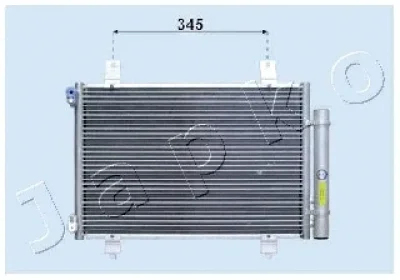 CND142009 JAPKO Конденсатор, кондиционер