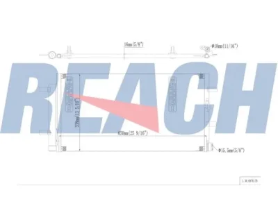 1.30.0970.PD REACH Конденсатор, кондиционер