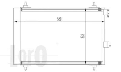 009-016-0009 ABAKUS Конденсатор, кондиционер