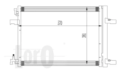 037-016-0032 ABAKUS Конденсатор, кондиционер