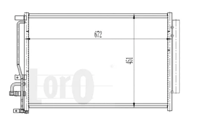 037-016-0039 ABAKUS Конденсатор, кондиционер