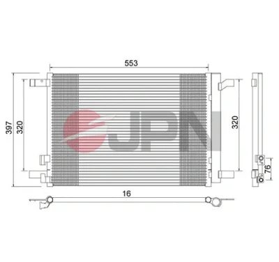 60C9079-JPN JPN Конденсатор, кондиционер