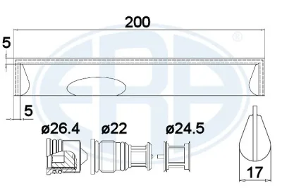 668011 ERA Осушитель, кондиционер