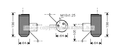 AUD210 AVA Осушитель, кондиционер