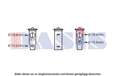 840221N AKS DASIS Расширительный клапан, кондиционер