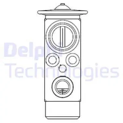 CB1024V DELPHI Расширительный клапан, кондиционер