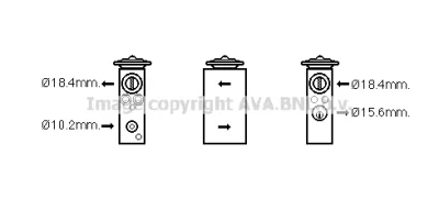 FT1405 AVA Расширительный клапан, кондиционер