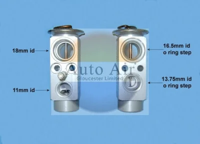 22-1012 AUTO AIR GLOUCESTER Расширительный клапан, кондиционер