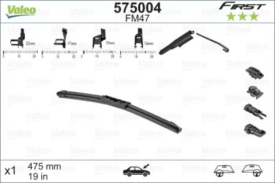 575004 VALEO Щетка стеклоочистителя