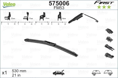 Щетка стеклоочистителя VALEO 575006