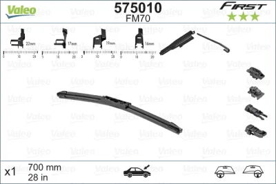 Щетка стеклоочистителя VALEO 575010