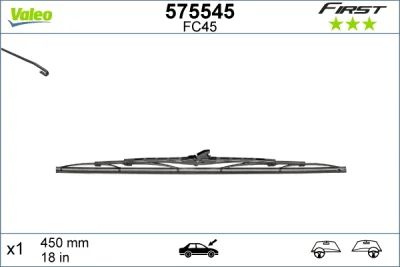 575545 VALEO Щетка стеклоочистителя