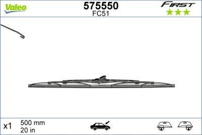 Щетка стеклоочистителя VALEO 575550