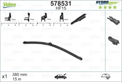 578531 VALEO Щетка стеклоочистителя