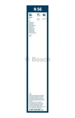 Щетка стеклоочистителя BOSCH 3 397 018 962