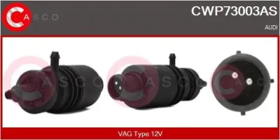 CWP73003AS CASCO Водяной насос, система очистки окон