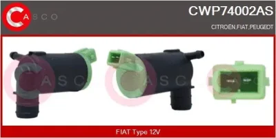 CWP74002AS CASCO Водяной насос, система очистки окон